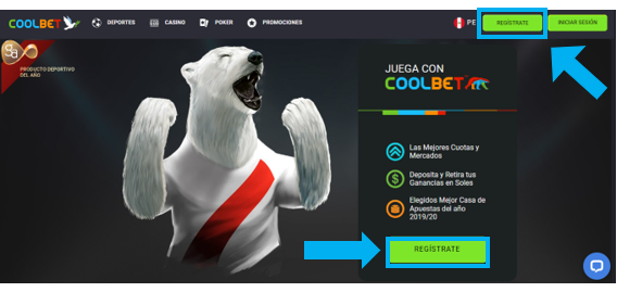 COMO REGISTRARSE EN COOLBET